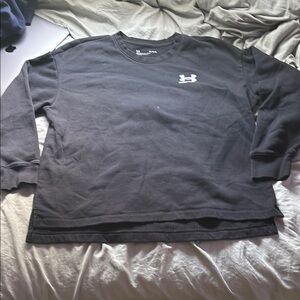 Under Armour Black Sweatshirt Classic Crew Neck